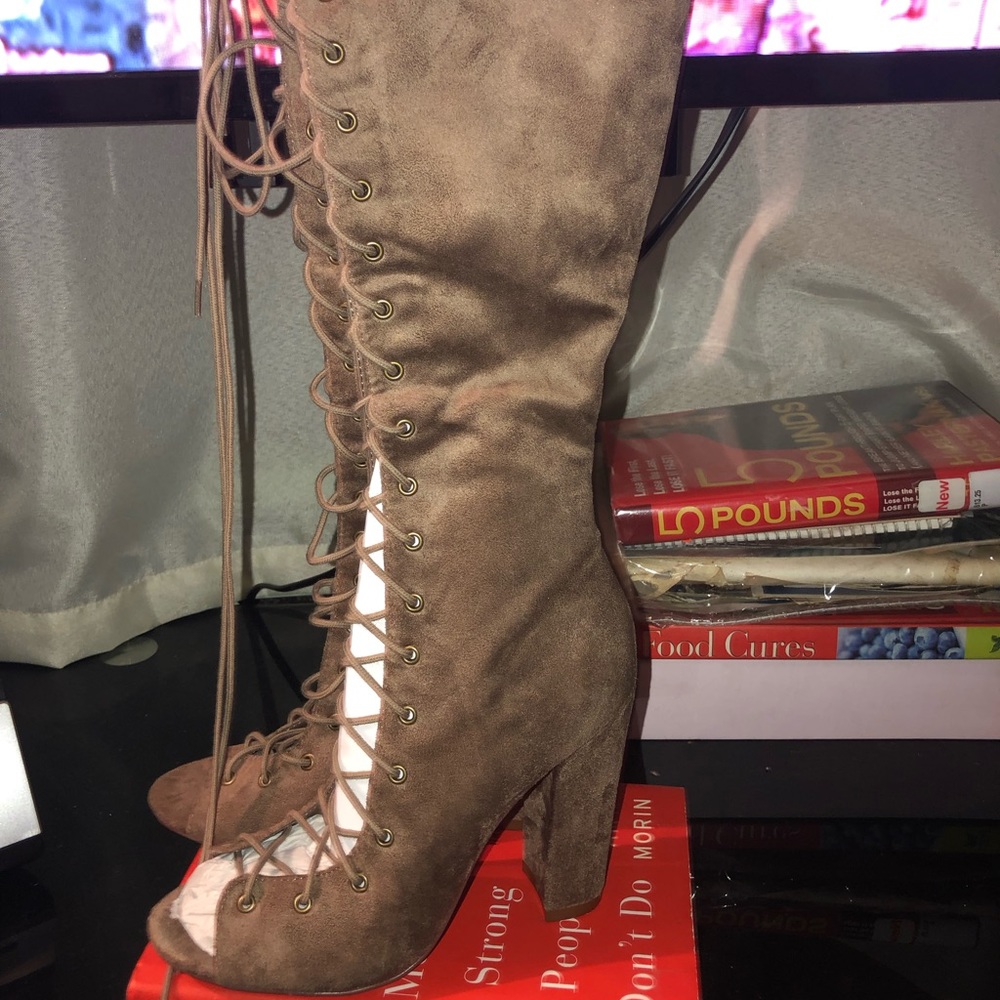 Lace boots